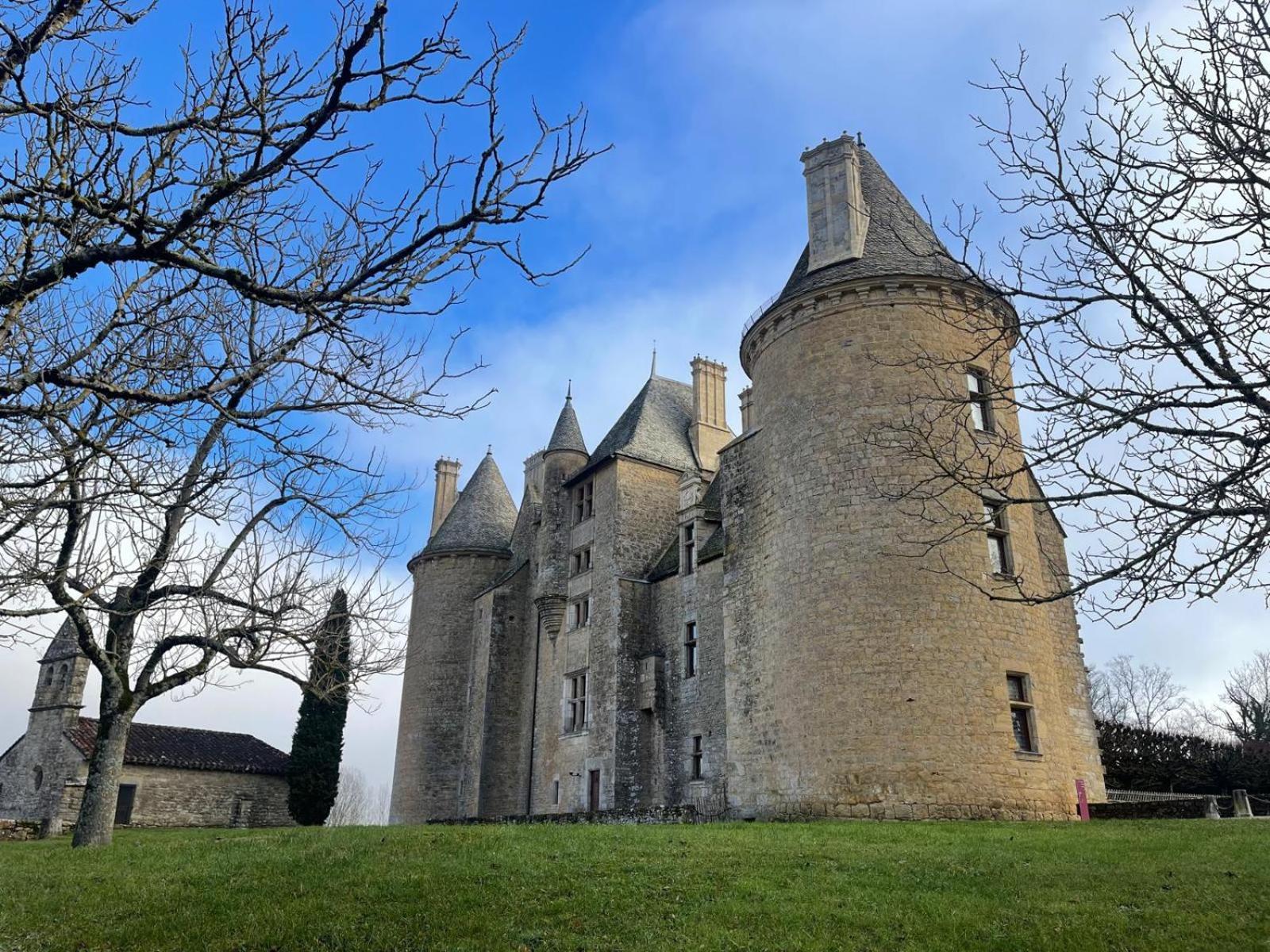 Bed and Breakfast Manoir De Rieuzal Loubressac Exteriér fotografie