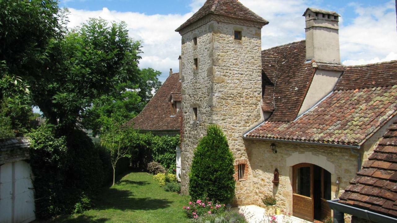 Bed and Breakfast Manoir De Rieuzal Loubressac Exteriér fotografie