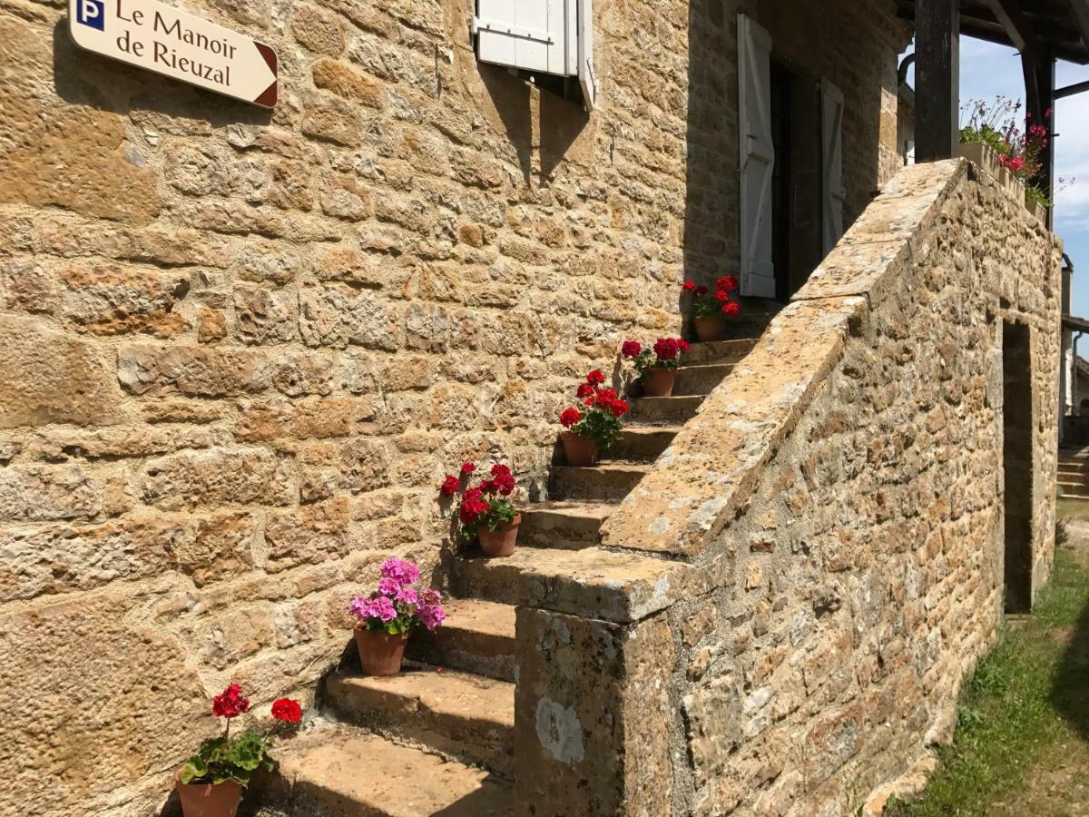 Bed and Breakfast Manoir De Rieuzal Loubressac Exteriér fotografie
